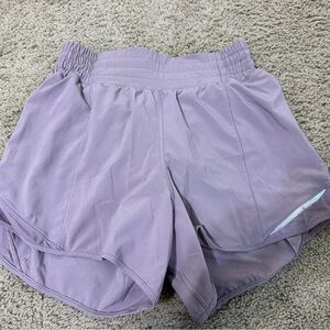 Lululemon Athletica Light Purple Athletic Shorts